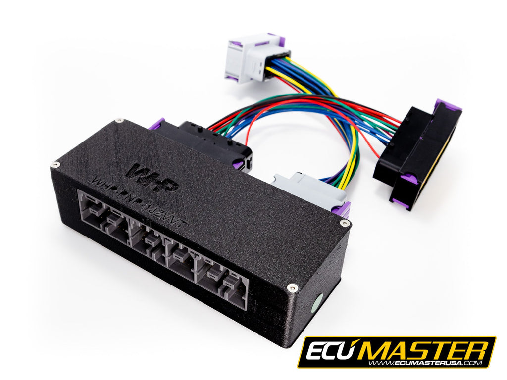 Ecu Master JZX100 1JZ VVTI PNP Adapter for EMU Black