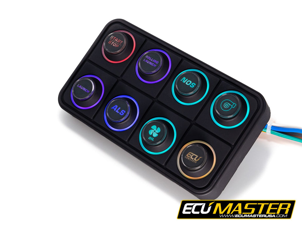 ECUMaster 8 button CAN Keypad