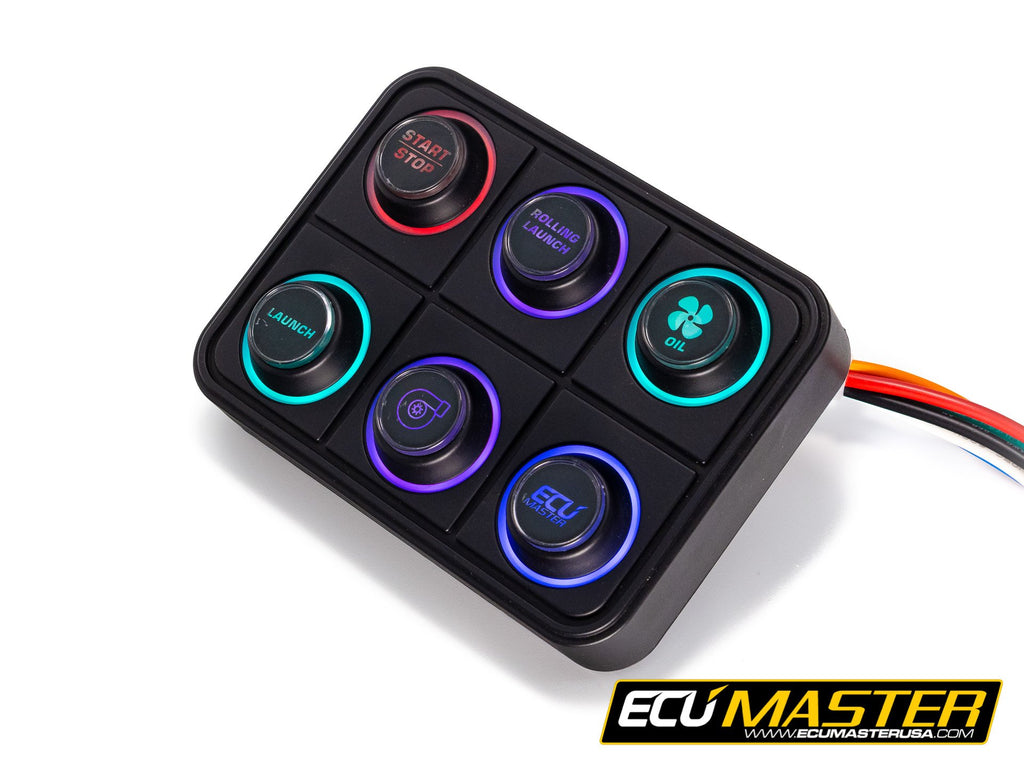 ECUMaster 6 button CAN Keypad