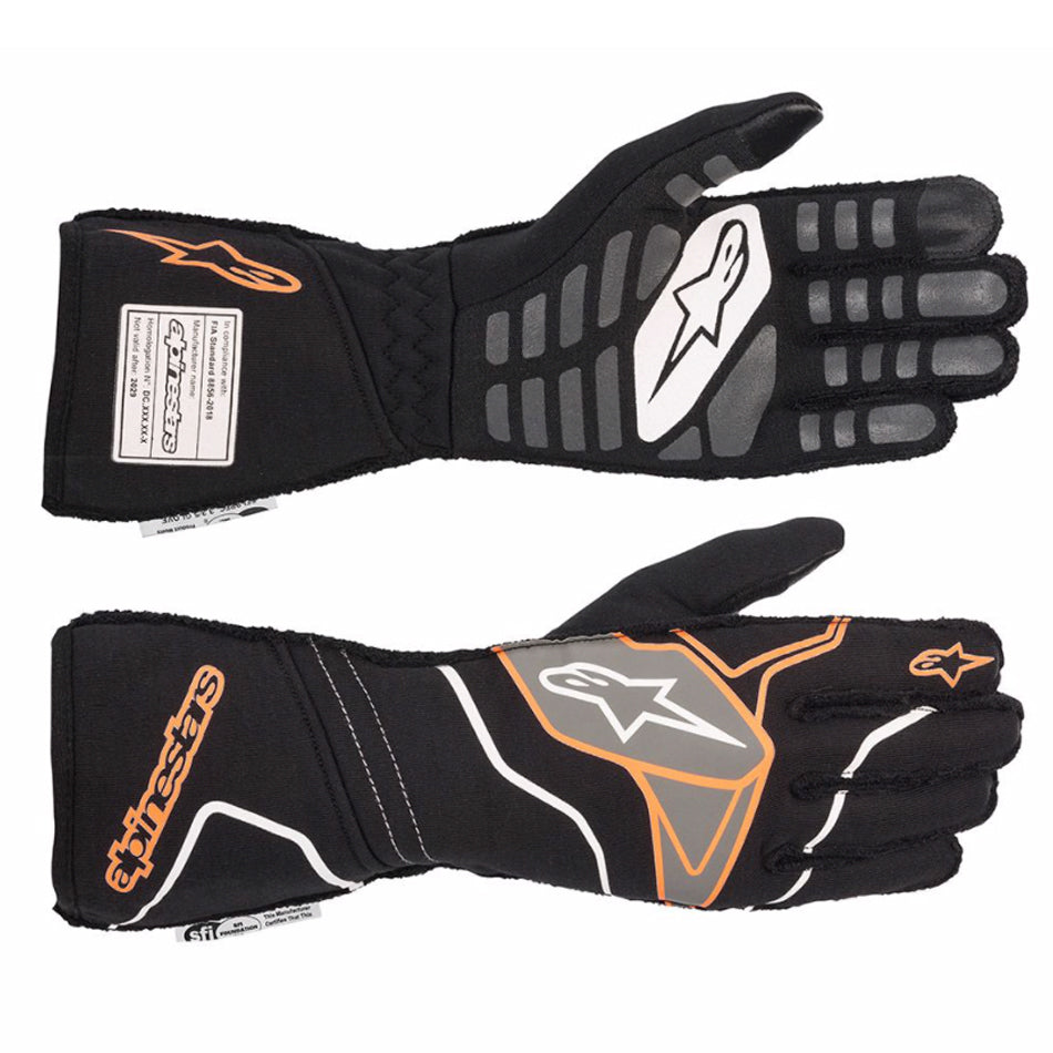 Tech-1 ZX Glove Large Black / Fluo Orange