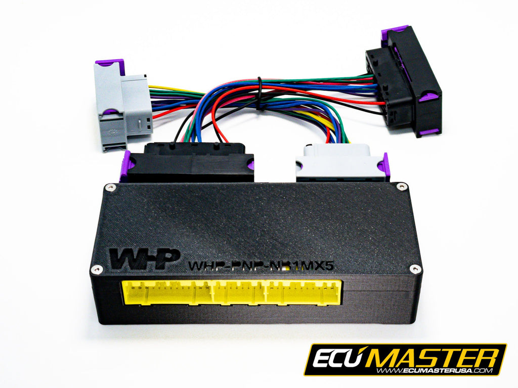 Ecu Master Mazda Miata NB1 1.8 PNP Adapter (99-00) for EMU Black