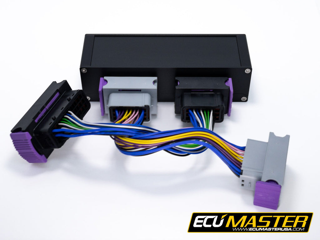 Ecu Master Nissan RB26 PNP Adapter for EMU Black