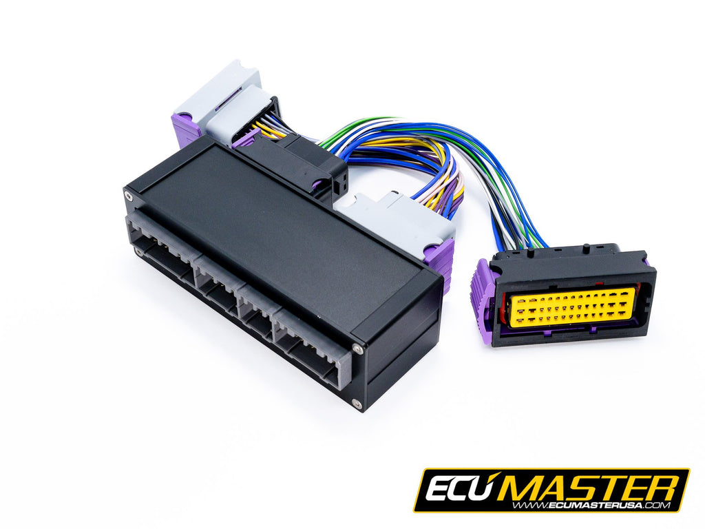 Ecu Master Mitsubishi Evo 4-8 PNP Adapter for EMU Black