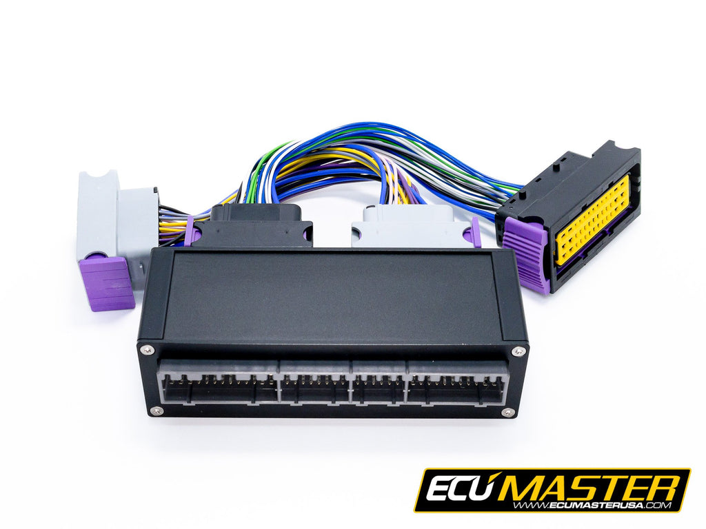 Ecu Master Mitsubishi Evo 4-8 PNP Adapter for EMU Black