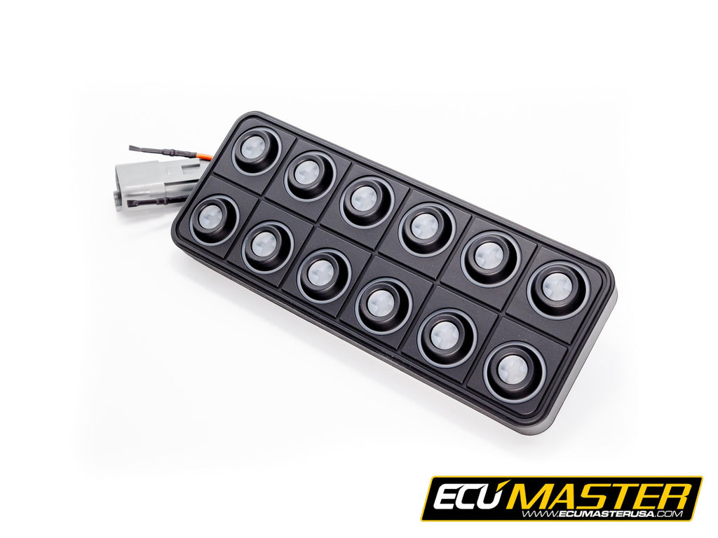 ECUMaster 12 button CAN Keypad