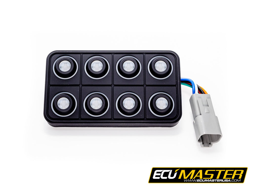 ECUMaster 8 button CAN Keypad