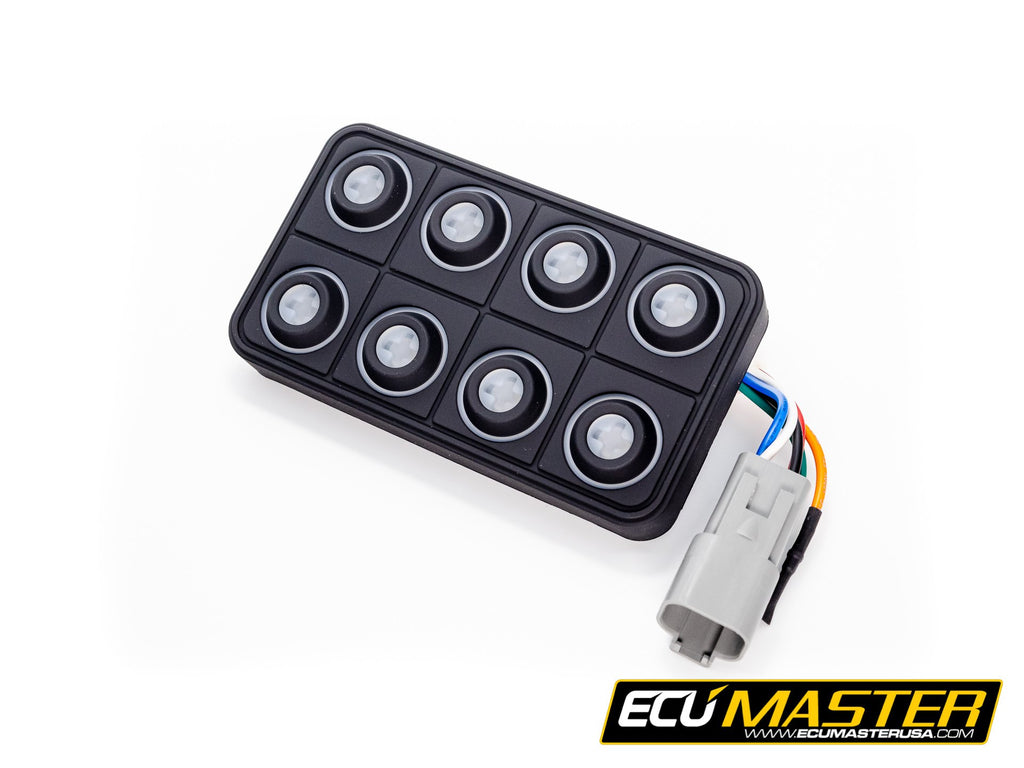 ECUMaster 8 button CAN Keypad