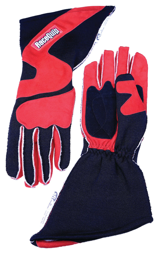 Gloves Outseam Black/Red Small SFI-5